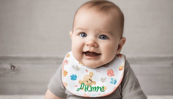 Bavoir bébé personnalisé : un cadeau pratique et mémorable